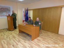 Nástup veliteľstva vojenského zdravotníctva pri príležitosti Dňa víťazstva nad fašizmom